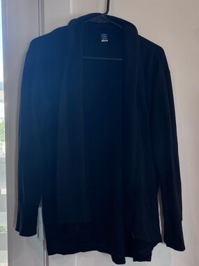 Old Navy Black Open-Front Women's Sweater Cardigan